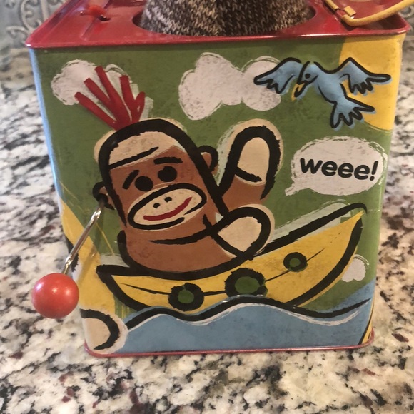 Sock Monkey in a Box - Picture 3 of 8